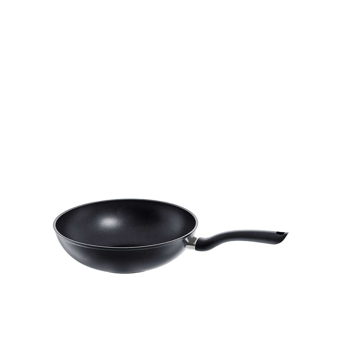 Fissler Cenit® Wok Pan Induction 28 cm, black, non-stick, long handle - Precision and timeless quality made in Germany.