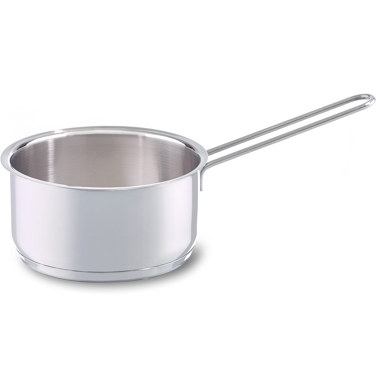 Fissler Häppchen-Set Mini Casserole, Stainless Steel, Long Handle, Modern Design - precisely made for small portions.
